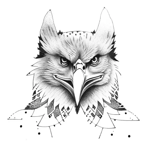 Eagle And Fox Mixed