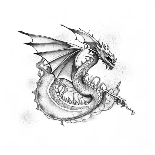 Targarian Flying Dragon