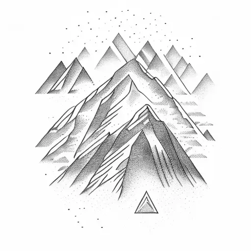 A Mountain With Three Peaks