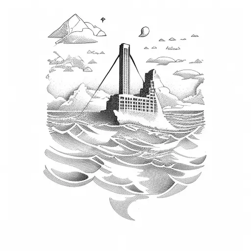 Jesus With San Diego In The Background Fishing