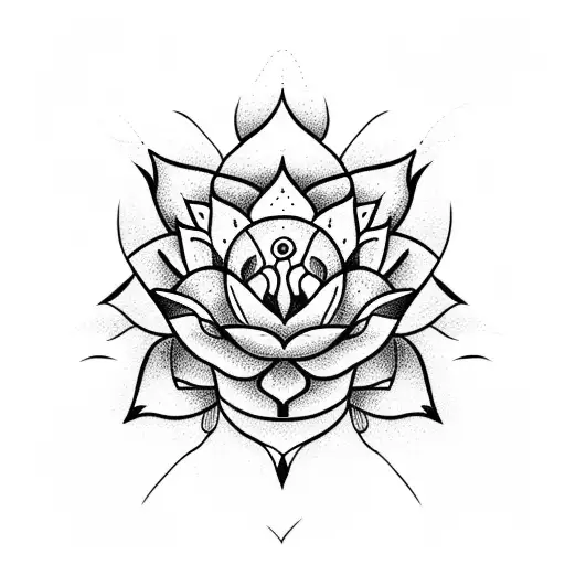 Lotus Flower Whit Capybara