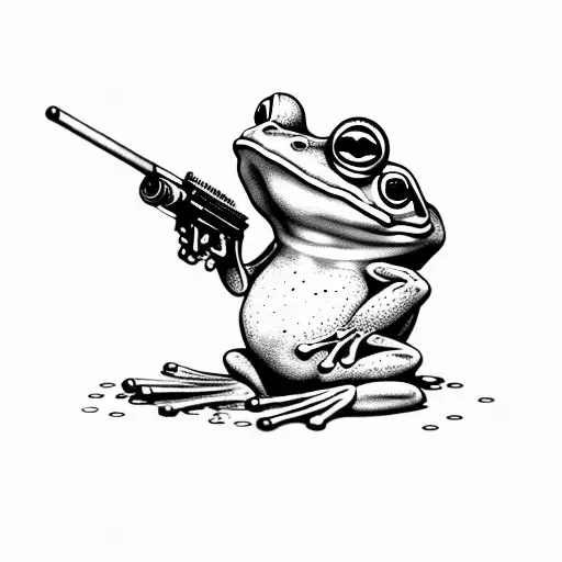 Frog Firing Gun