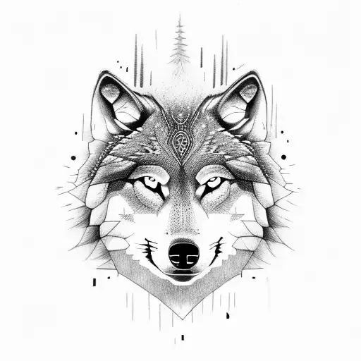 Womanwith Wolf Tattoo