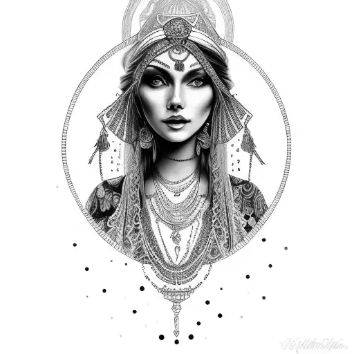 Beautiful Gypsy Woman