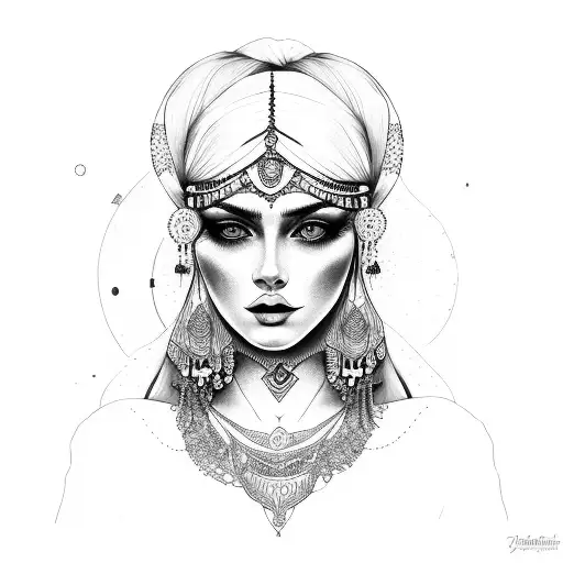 Beautiful Gypsy Woman