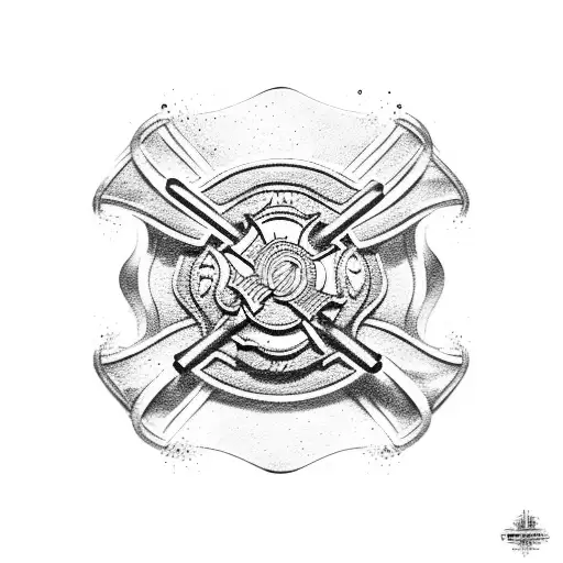 Firefighter Army Flag
