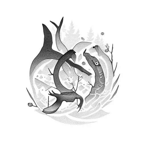 A Diabetic Symbol Incorporated Into A Nature-themed Gaming Scene