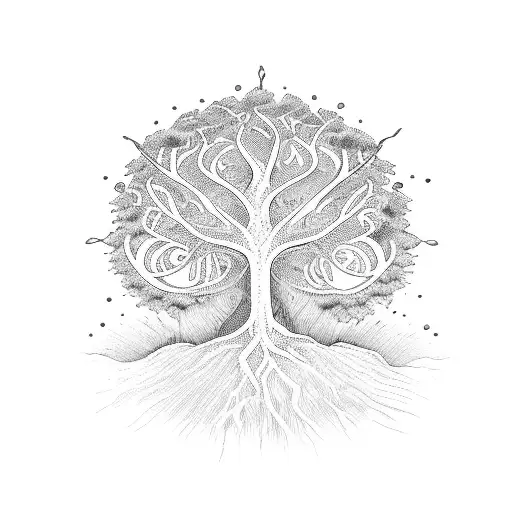 Tree Of Life Quote Border