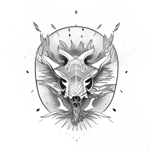 Motorcycles And Nature