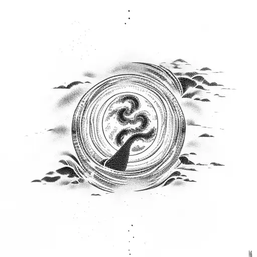 River Typhoon Fire Moon