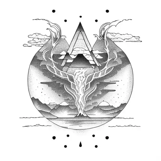 A Stunning Sunset Over Lake Huron