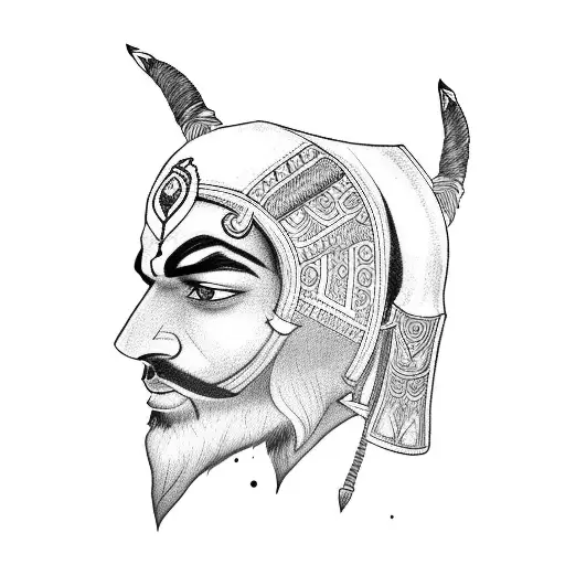 Sikh Warrior With Black Panther