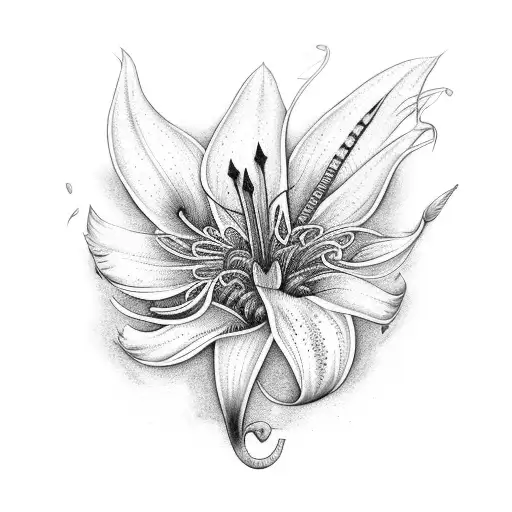 Crown Feather Lily Daisy Sparrow
