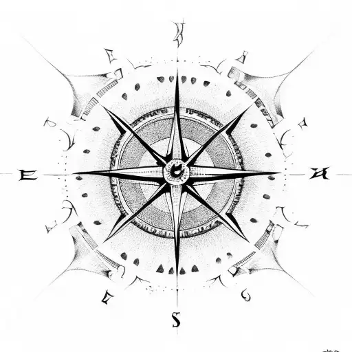 Tribel With Compass