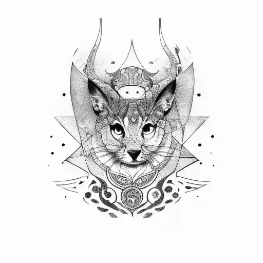 Wine Glass With Animal Patterns