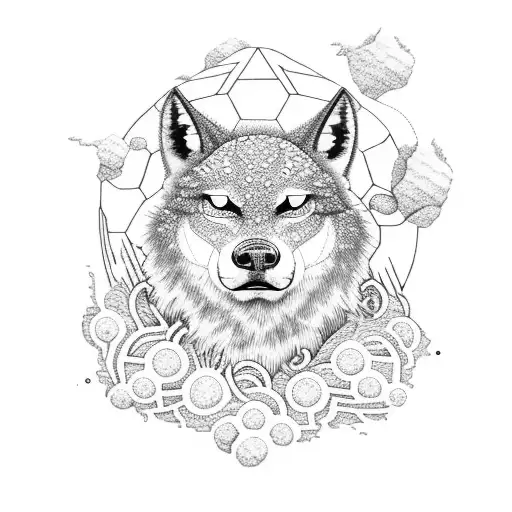 Mountain With Sea Wolves And A Soccer Ball