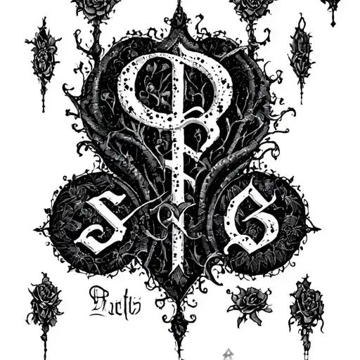 Gothic Names Written