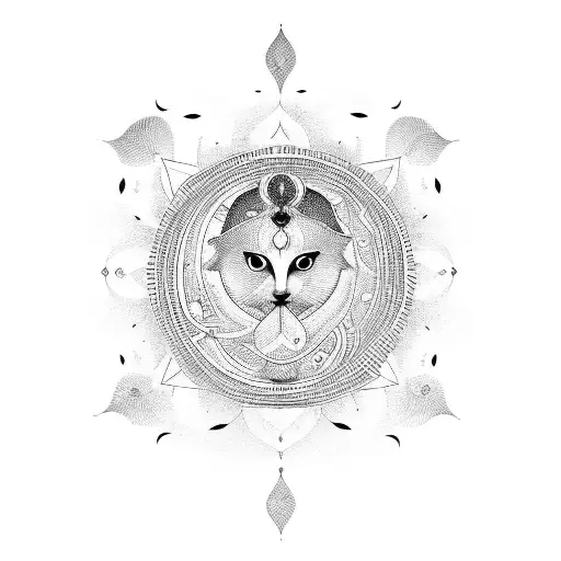 Bhan Bhawami Shatam Namami Written In Circle