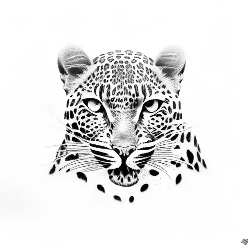 Rose With Leopard Print