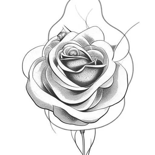 Microphone With Rose