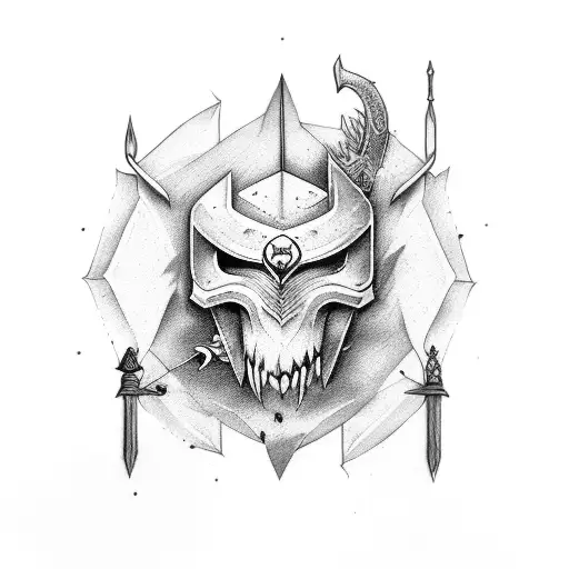 Big Sword With Magnolia