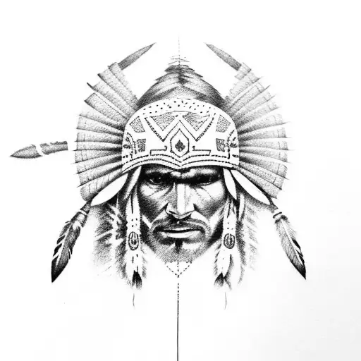 Native American And Viking