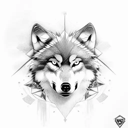Wolf With Ac Valhalla Logo