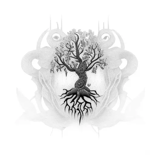 Tree Of Life Tombstone