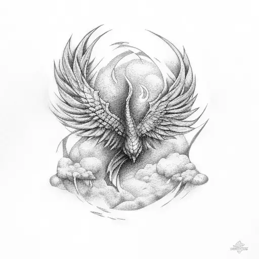 Fire Bird That's Wanna Break Free