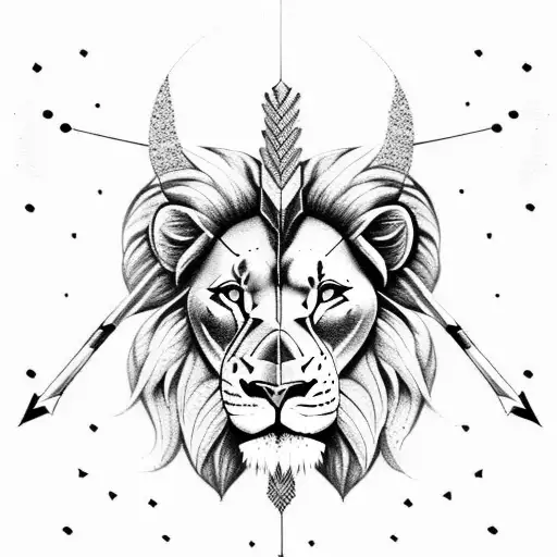 Sagittarius With Lion