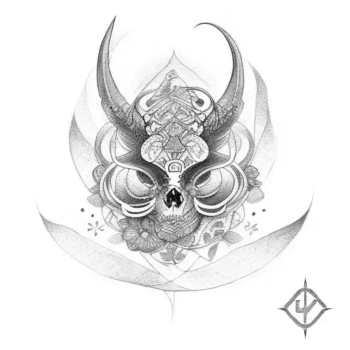 Tatouage Runique Protection