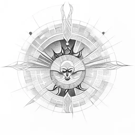 Circular Shield With Sun From Vergina