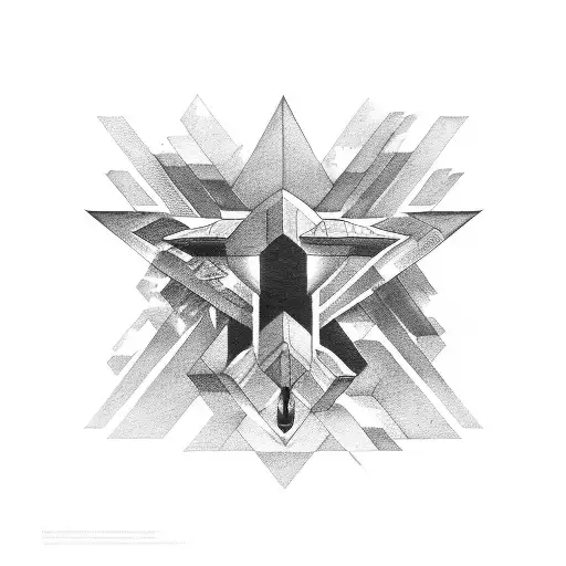 Black Star In A Blade Runner Movie Stile