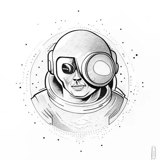 Astronaut And Camera