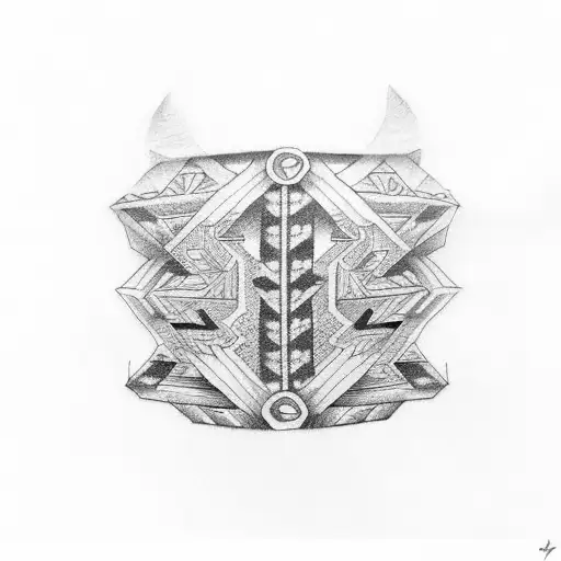 Samoan Tribal Ring Around Bicep