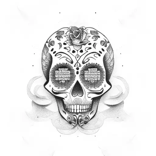 Sinco Di Mao Sugar Skull