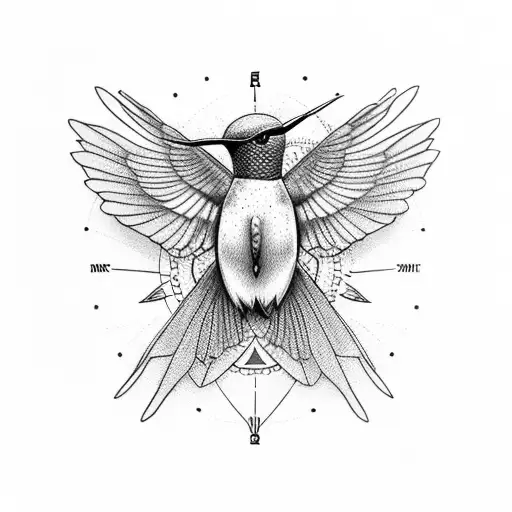 Hummingbird Compass Florar