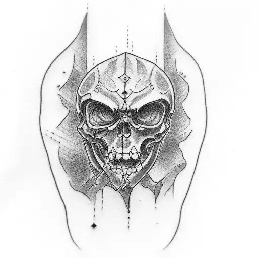 Grim Reaper Dark Theme Leg