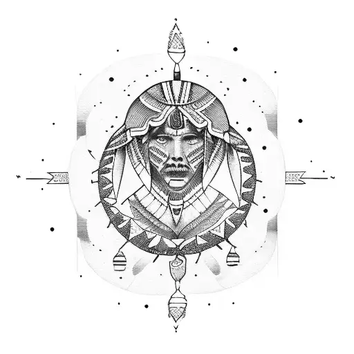 Sacred Hoop Of Life Native American