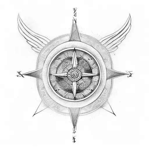 Wings Viking Compass