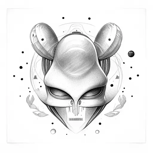 Alien With Words Mind Your Own Space