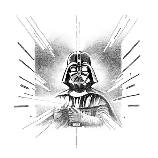 Vader Lightsaber Duel With Luke On Death Star