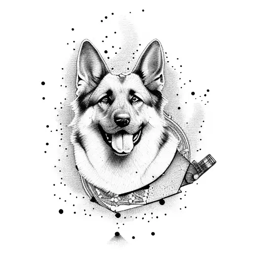 German Sheppard Bubble Gum