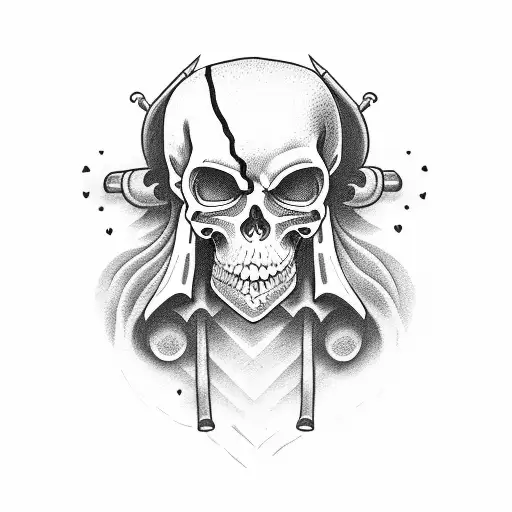 Grim Reaper With Heart And Liv Name