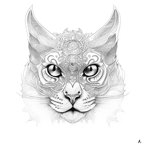 A Detailed Portrait Of Azrael