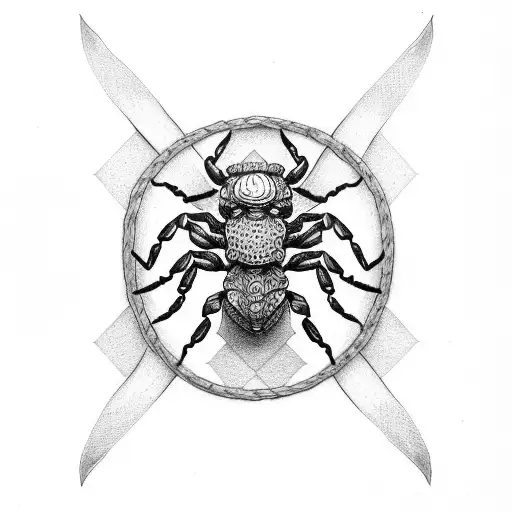 Scorpion With Quaire