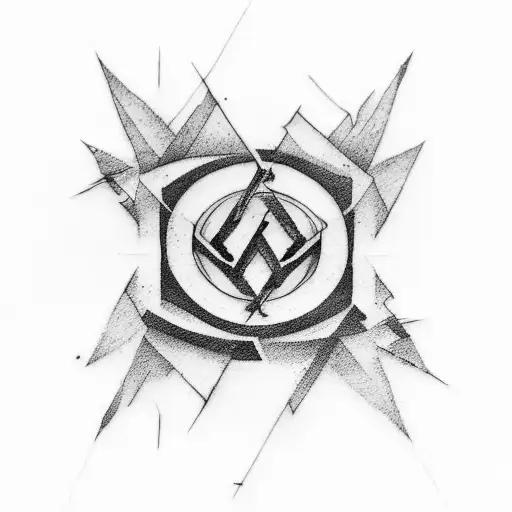 Linkin Park Logo Letters And Dark Ambient