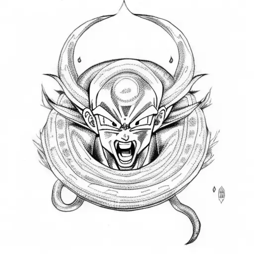 Dragon Ball Characters In Norse Mythology Style