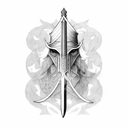 Sword And Name Mehran