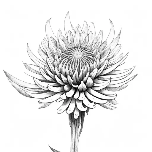 Chrysanthemum And Guitar